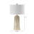 Corma 72cm Living Room Table Lamp with Ceramic Base, Bedside Buffet Lamp for Bedroom with Linen Shade