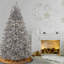 Arbre de Noël argenté 7,5 pi