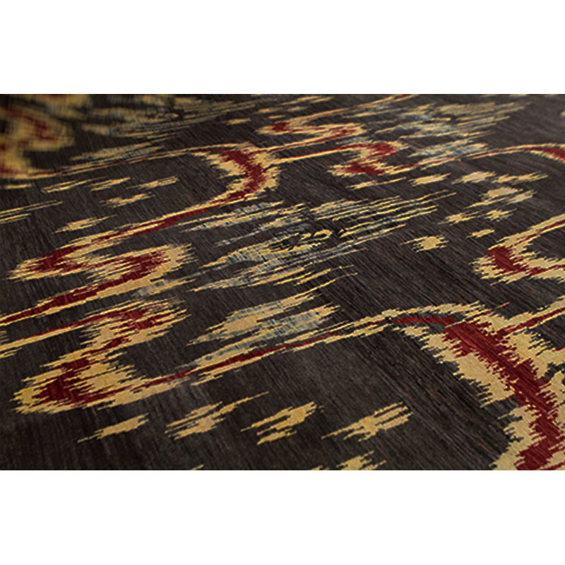 Wool Abstract Area Rug, Rectangle 8' x 9'11"