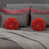 Orange Red-Solid Suede