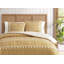 Édredon en microfibre jaune avec pompons DESIGN STU DVD Pasadena Medallion-1104642786