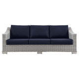 Modway Conway Outdoor Patio Wicker Rattan Sofa