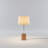 Wooden Base Table Lamp