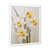 White Single Picture Framed