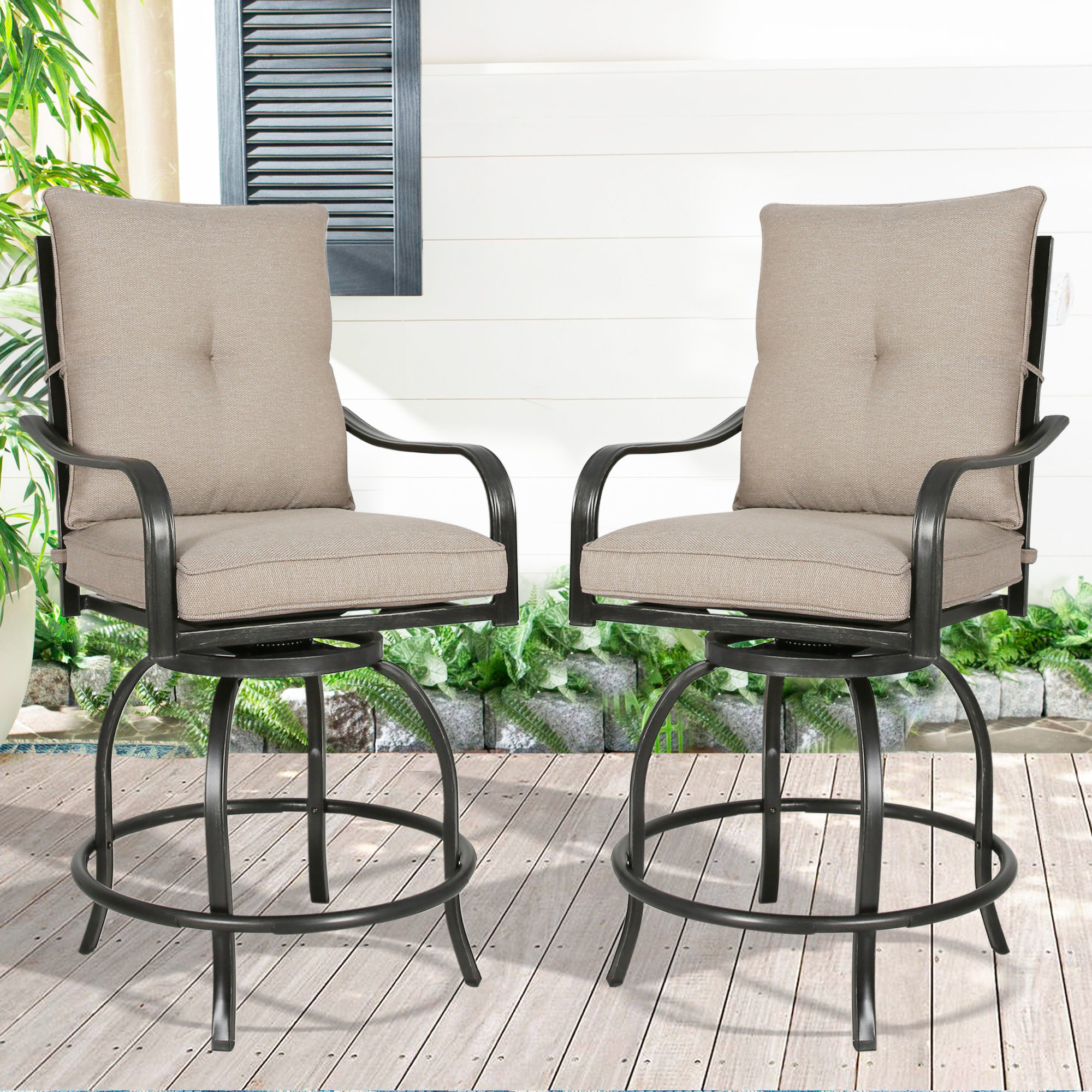 Used outdoor best sale bar stools