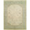 Wool Oriental Area Rug in Ivory/Blue