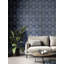 Italian Style Classic Floral Damask Wallpaper Roll-696165891