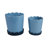 Saucer Planters Ceramic Scalloped Edge Design Modern Decorative Versatile Round Shape Durable Construction Set Of 2