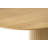 Iris Oak Oval Dining Table-87385346