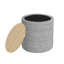 Repose-pieds avec rangement Homepop-100811349