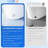 One - Piece Bidet Toilet Seat Smart Toilet, Auto Flush And Open/Close, Adjustable Temp Heated Seat, Warm Water Dry, Remote Control Side Know, Sensor For Cover Operation, Female Wash Rear Modes,