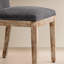 Chaise rembourrée en bois massif-123077825