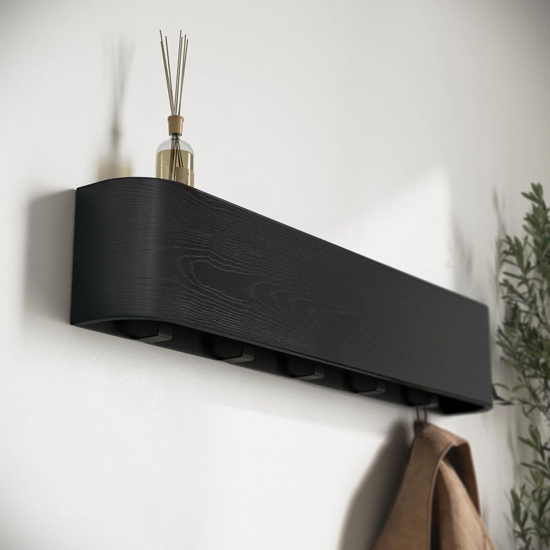 Portemanteaux mural, Black