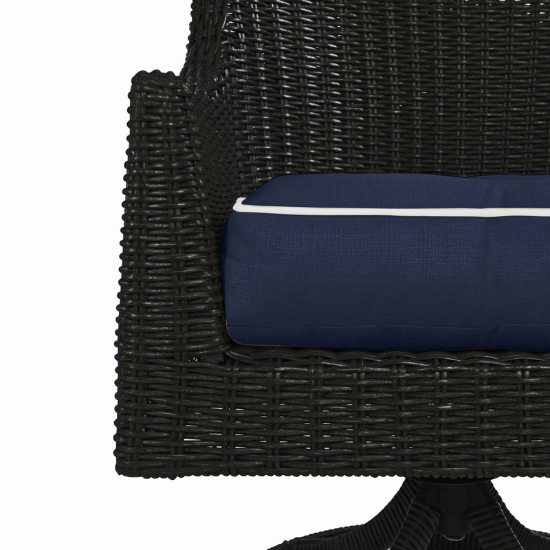Coussin de siège d'extérieur Wendin, Bleu marine