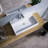 WS Bath Collections Quattro 16.5'' Glossy White Ceramic Rectangular Bathroom Sink with Overflow