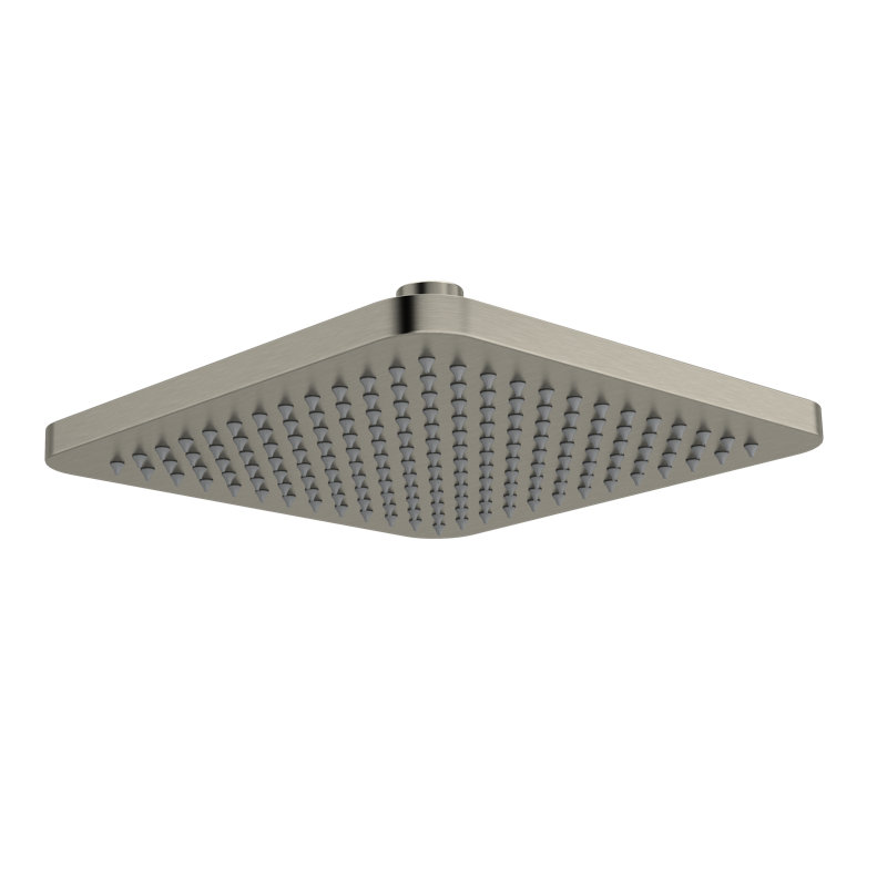 Pomme de douche à pluie 8 po Riobel, Nickel brossé