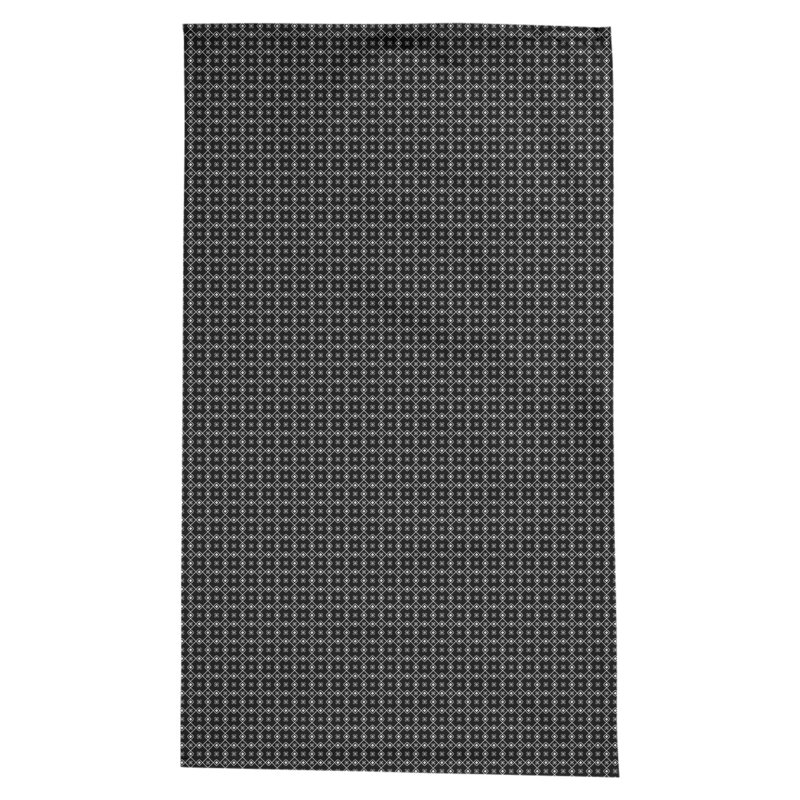 Avicia Doily Pattern Tablecloth, Black/White