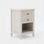 Table de chevet avec 2 tiroirs