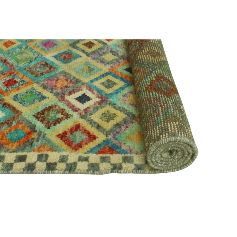 Durime One-of-a-Kind 4'11" X 6'6" 2022 Wool Area Rug Ivory