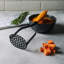 Deiss Pro Heavy Duty Stainless Steel Potato Masher with Non-Slip Rubber Handle-81407071