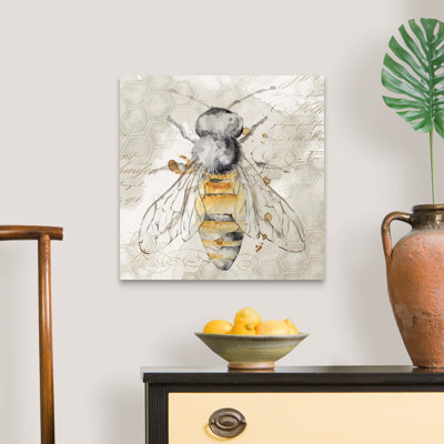 «Queen Bee II» par Eva Watts - reproduction d'art sur toile