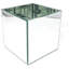 Vase de table en verre transparent intérieur/extérieur edgemoore-393689912