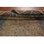 Tapis bleu floral traditionnel 10 x 13