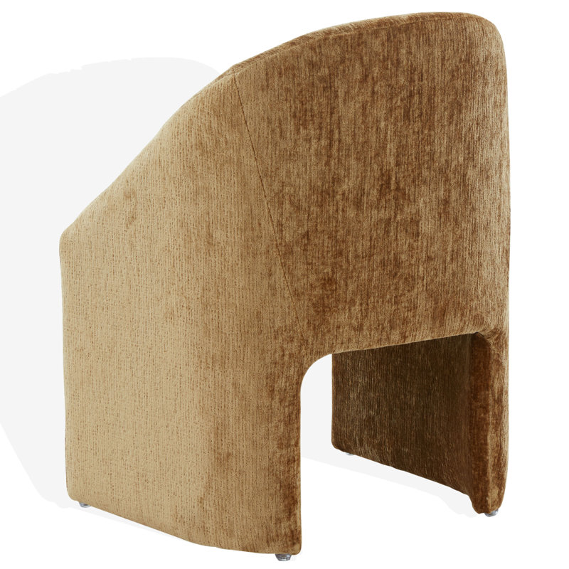 Kagan Chenille Dining Chair, Amber