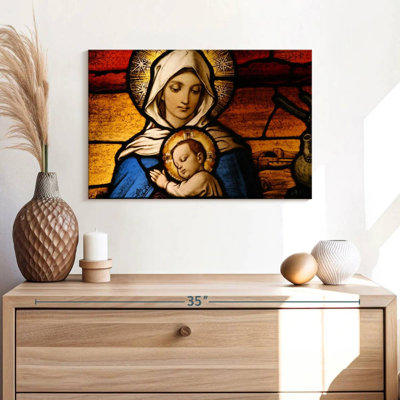 Amour de la Vierge Marie, reproduction sur toile