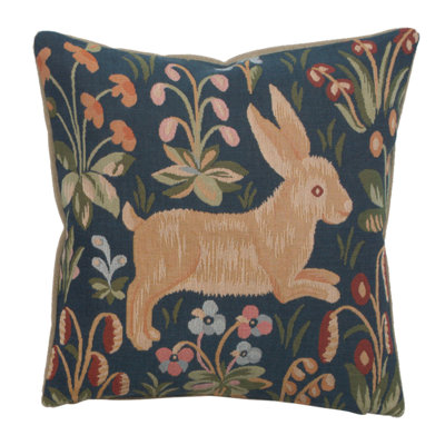 Animal Print Cotton Blend Pillow Cover