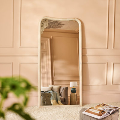 180x90cm Wooden Mirror - Paulownia