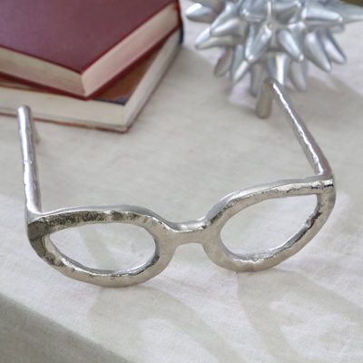 Secor Metal Eyeglasses Sculpture 