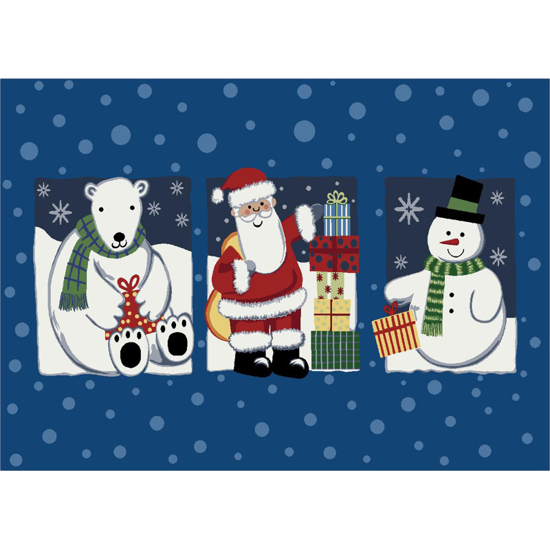 Norsworthy Tis The Season Area Rug, Rectangle 3'10" x 5'4"