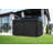 Diani Black Polyester Curtains 10 ft. x 12 ft.