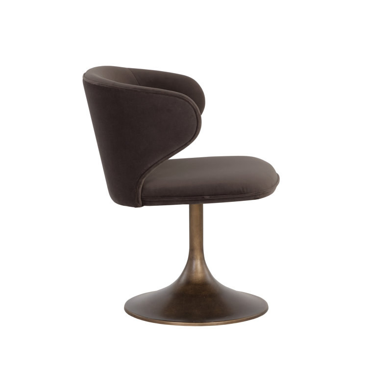 Simone Upholstered Dining Chair, Gray