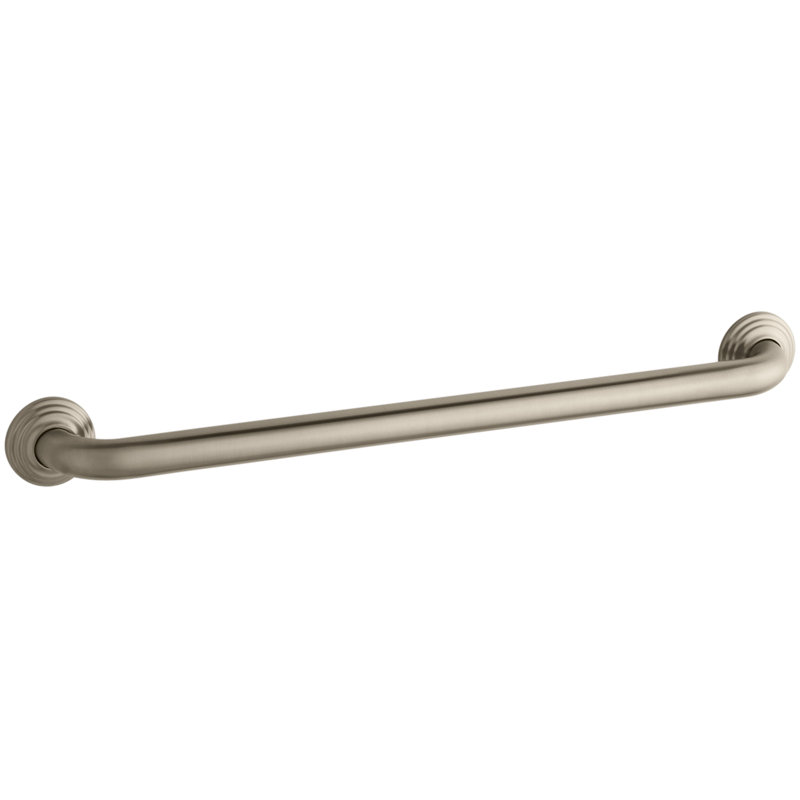 Traditional Grab Bar, Vibrant Brushed Bronze, 24"W