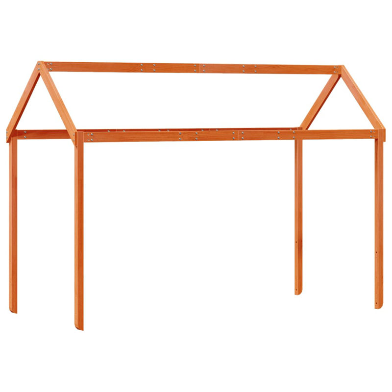 Layden Bunk Bed Accessories, 159cm H x 207cm L x 95.5cm W, Wax Brown