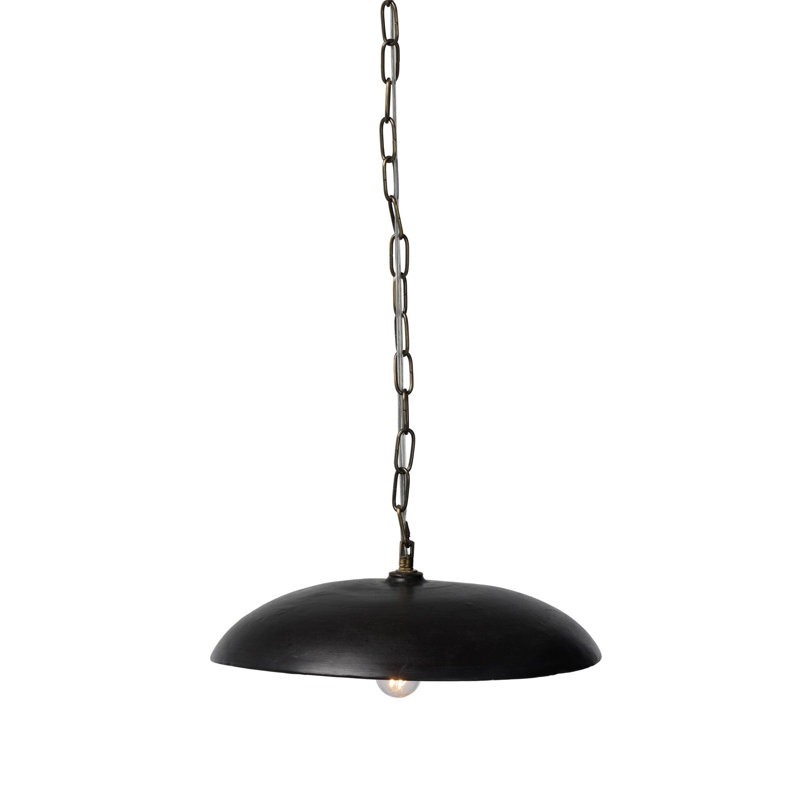 Organic 1 - Light Pendant, Aged Black Terracotta