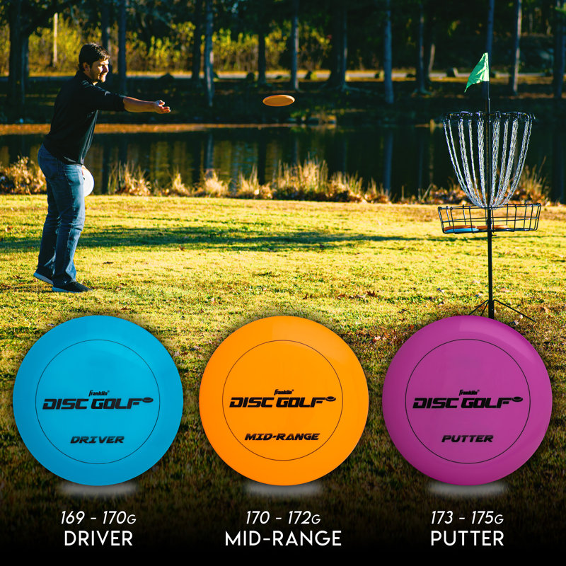 Franklin Sports Disc Golf Discs