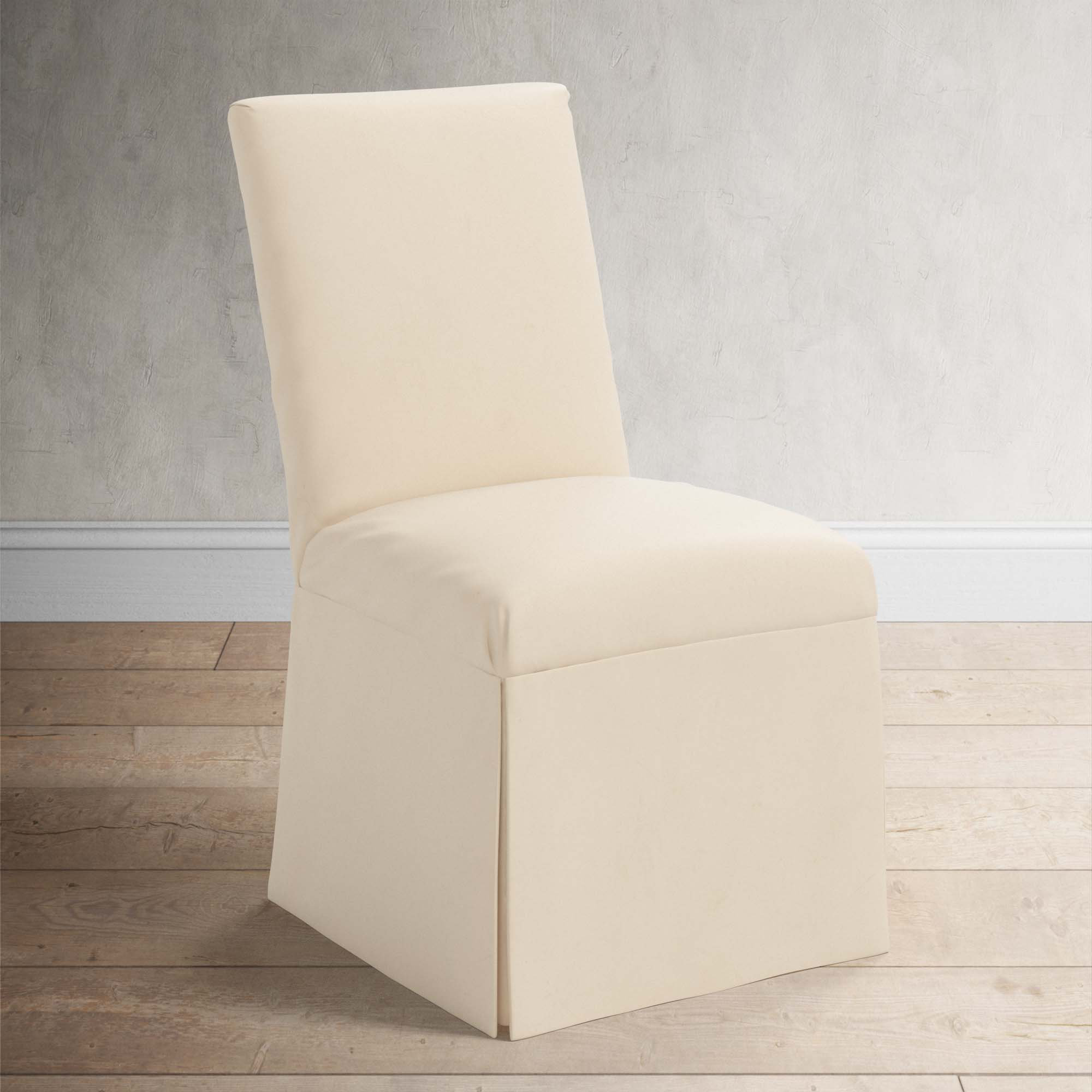 Ivanka Parsons Dining Chair, Classic Pearl Performance Velvet