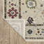 Tapis ivoire / multicolore Erlich-1468336123