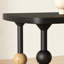 Table de salle à manger en bois de frêne blanc sélectionné-595163181