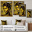 «Elwin Beautiful Retro African American Model V», reproduction sur toile-1805556340-1805556342