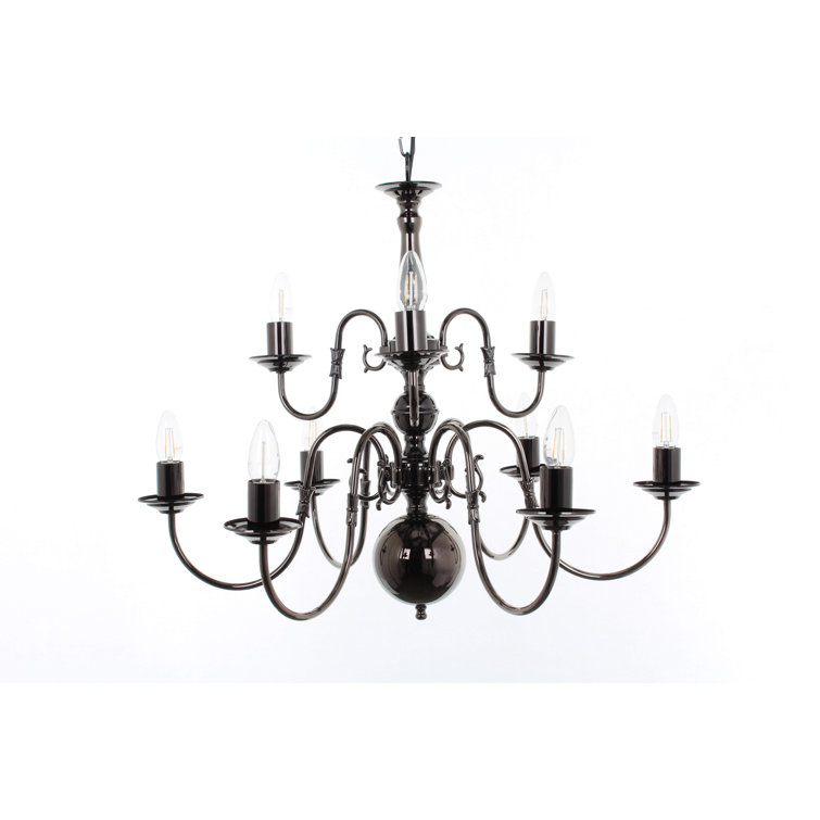 Roosevelt 9-Light Candle Style Chandelier