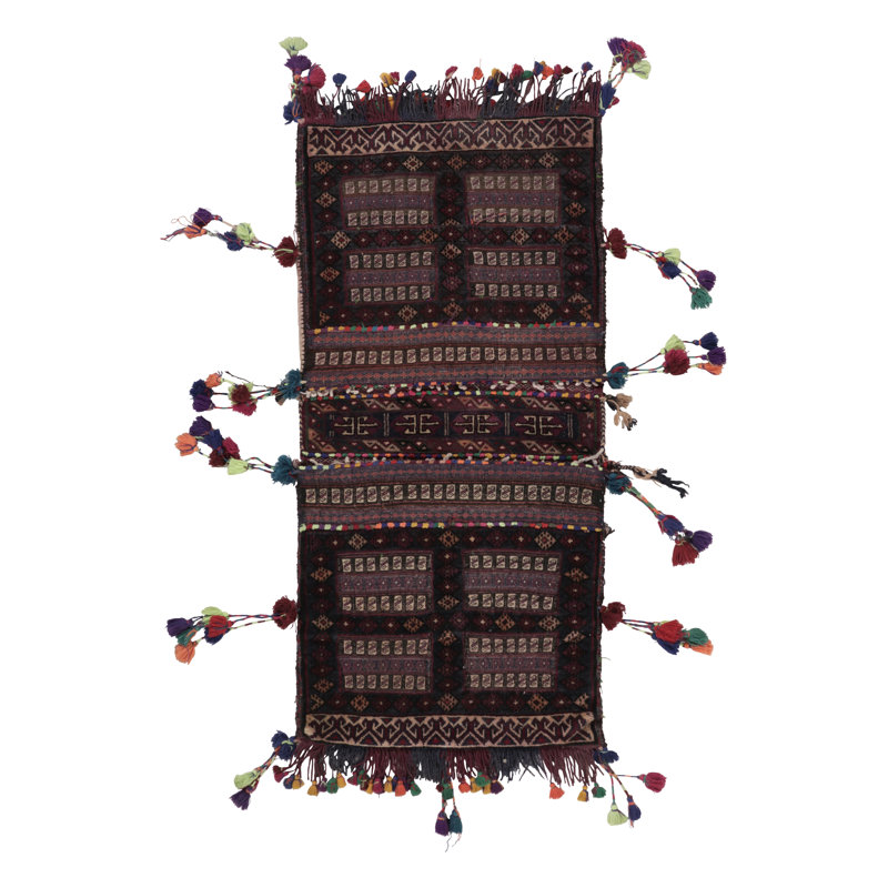 Antique Hand Knotted Wool Area Rug