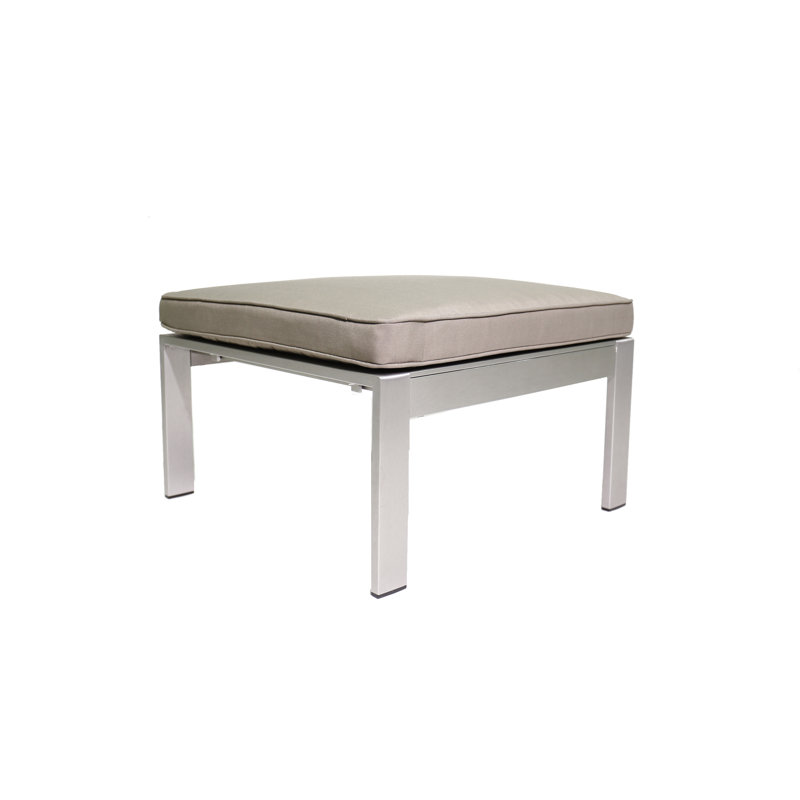 Repose-pieds d'extérieur avec coussin Karen