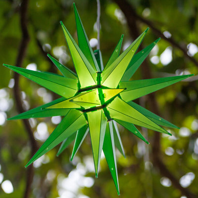 Moravian Star Lighted Display