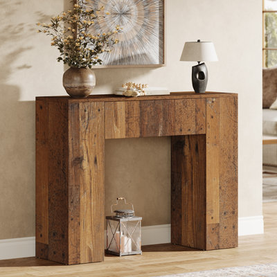 39.37'' Console Table With 2 Drawers