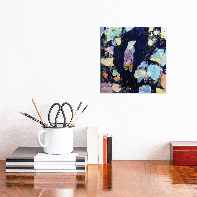 Polar Bear Journey by Michael Creese - Wrapped Canvas Painting, 30.48 cm H x 30.48 cm W