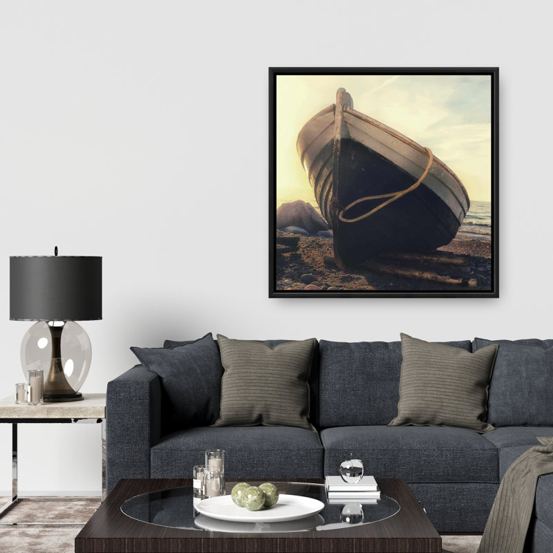" Rowboat At The Water's Edge "